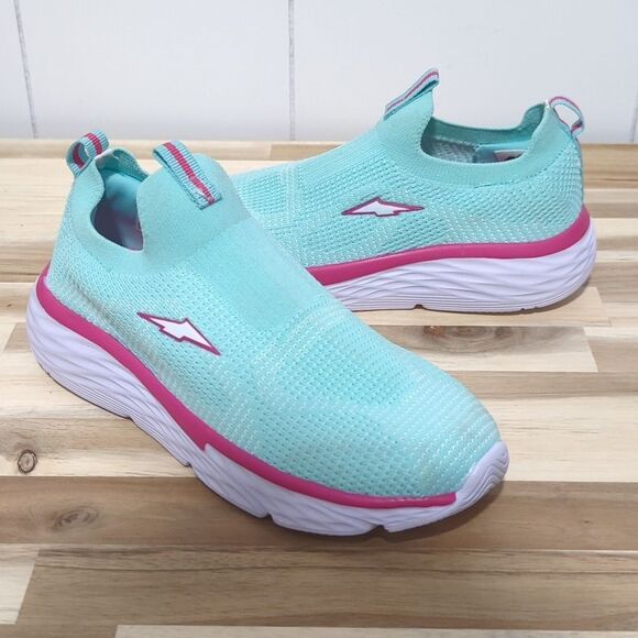 Avia Other - Avia Big Girl Slip On Aqua Sneakers Knit Shoe Size 2